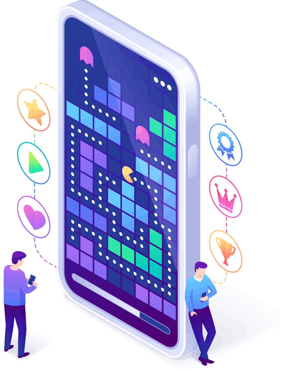 instant win pacman game on mobile device instant win pacman game on mobile device