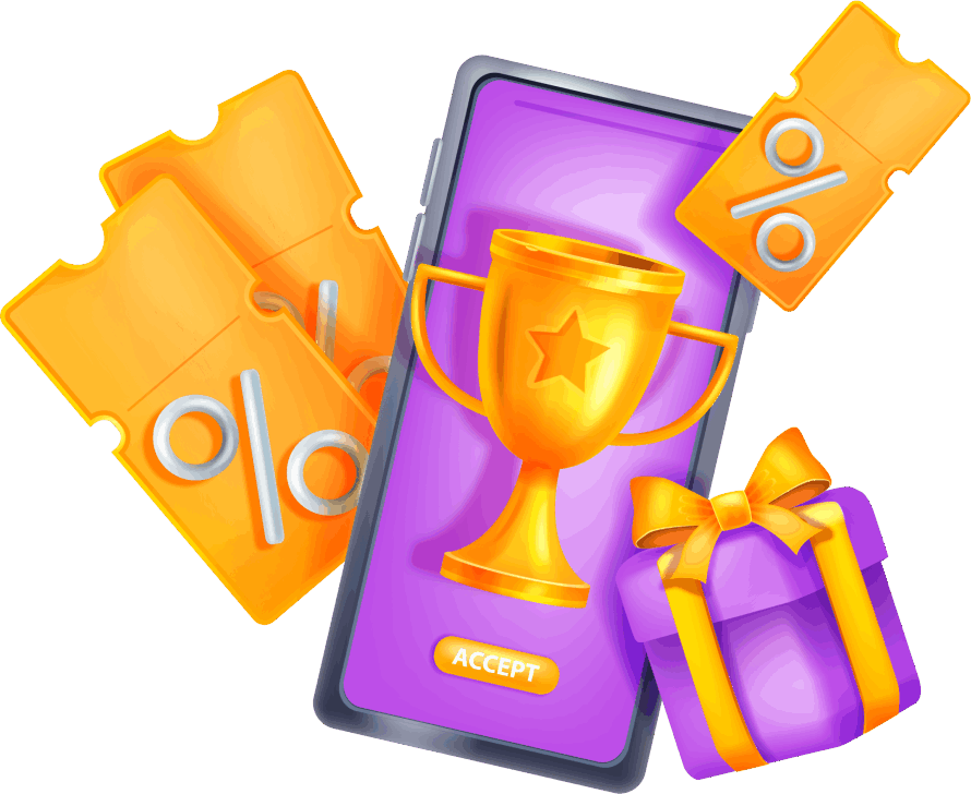instant win games Phone with gifts and coupons